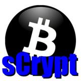Logo Bitcoin Scrypt