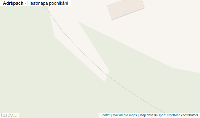 Mapa Adršpach - Firmy v obci.