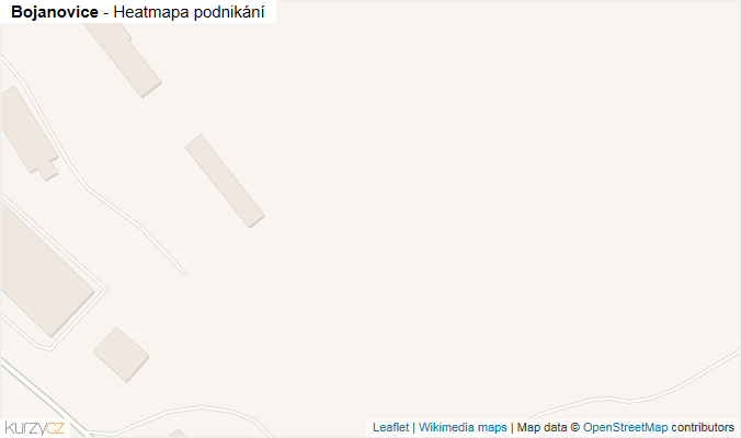 Mapa Bojanovice - Firmy v obci.