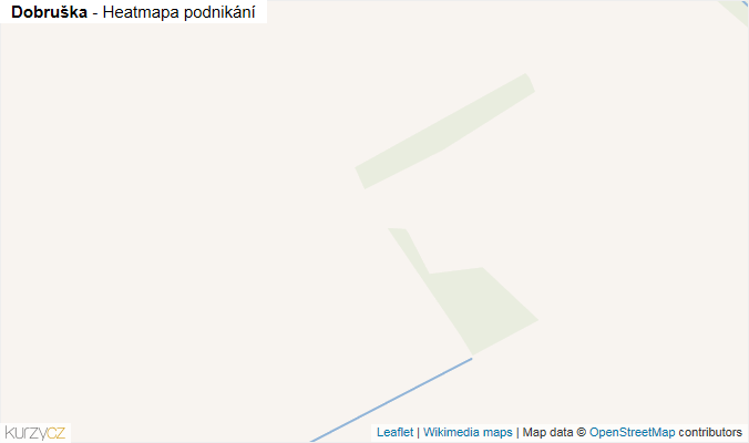 Mapa Dobruška - Firmy v obci.