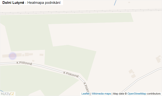 Mapa Dolní Lutyně - Firmy v obci.
