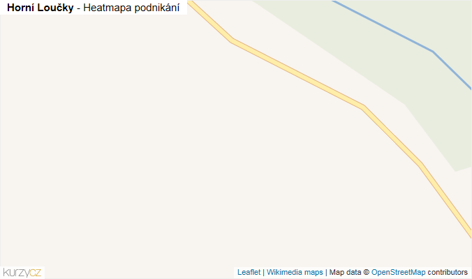 Mapa Horní Loučky - Firmy v obci.