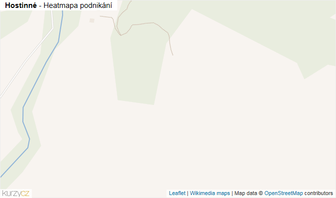 Mapa Hostinné - Firmy v obci.