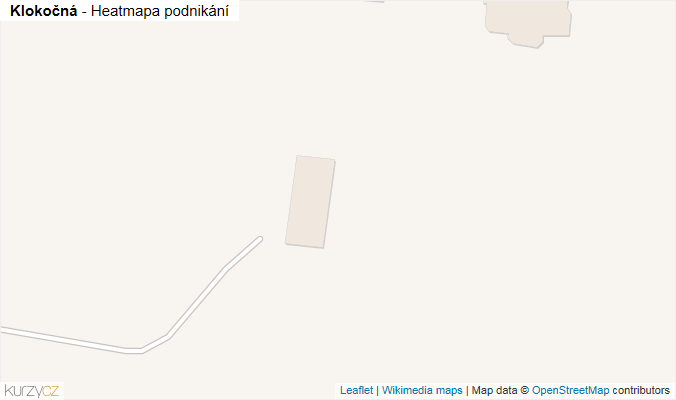 Mapa Klokočná - Firmy v obci.