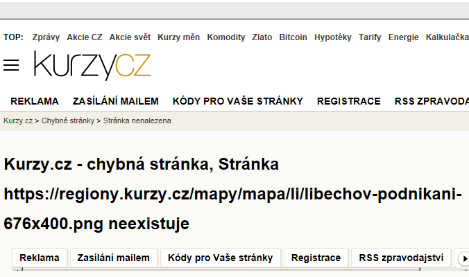 Mapa Liběchov - Firmy v obci.