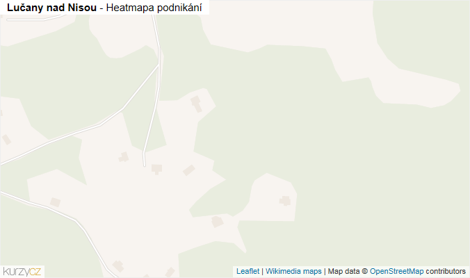 Mapa Lučany nad Nisou - Firmy v obci.