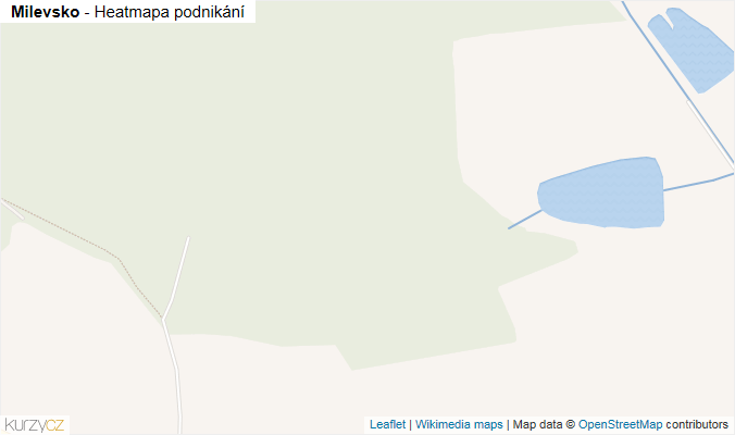Mapa Milevsko - Firmy v obci.