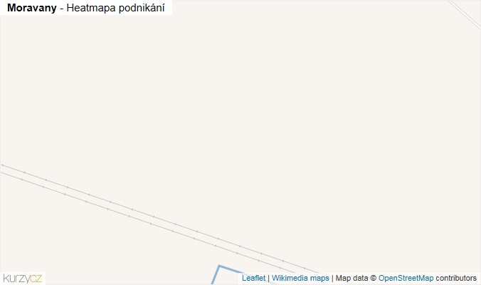 Mapa Moravany - Firmy v obci.