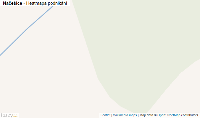 Mapa Načešice - Firmy v obci.