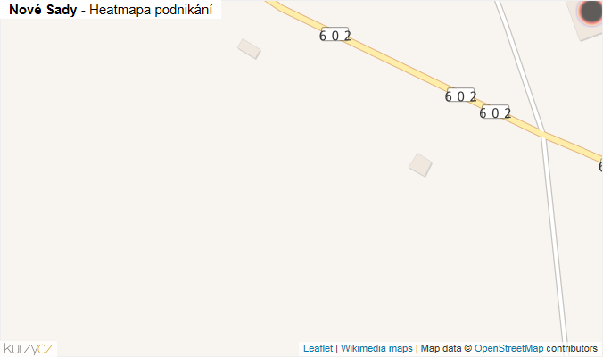 Mapa Nové Sady - Firmy v obci.