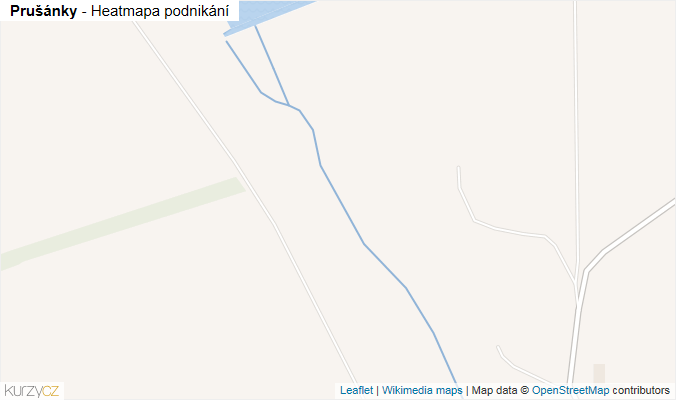 Mapa Prušánky - Firmy v obci.