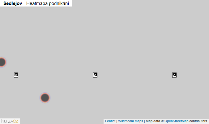 Mapa Sedlejov - Firmy v obci.