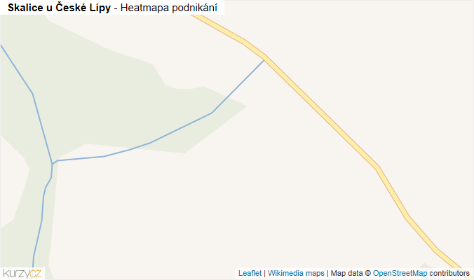 Mapa Skalice u České Lípy - Firmy v obci.
