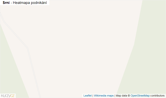 Mapa Srní - Firmy v obci.
