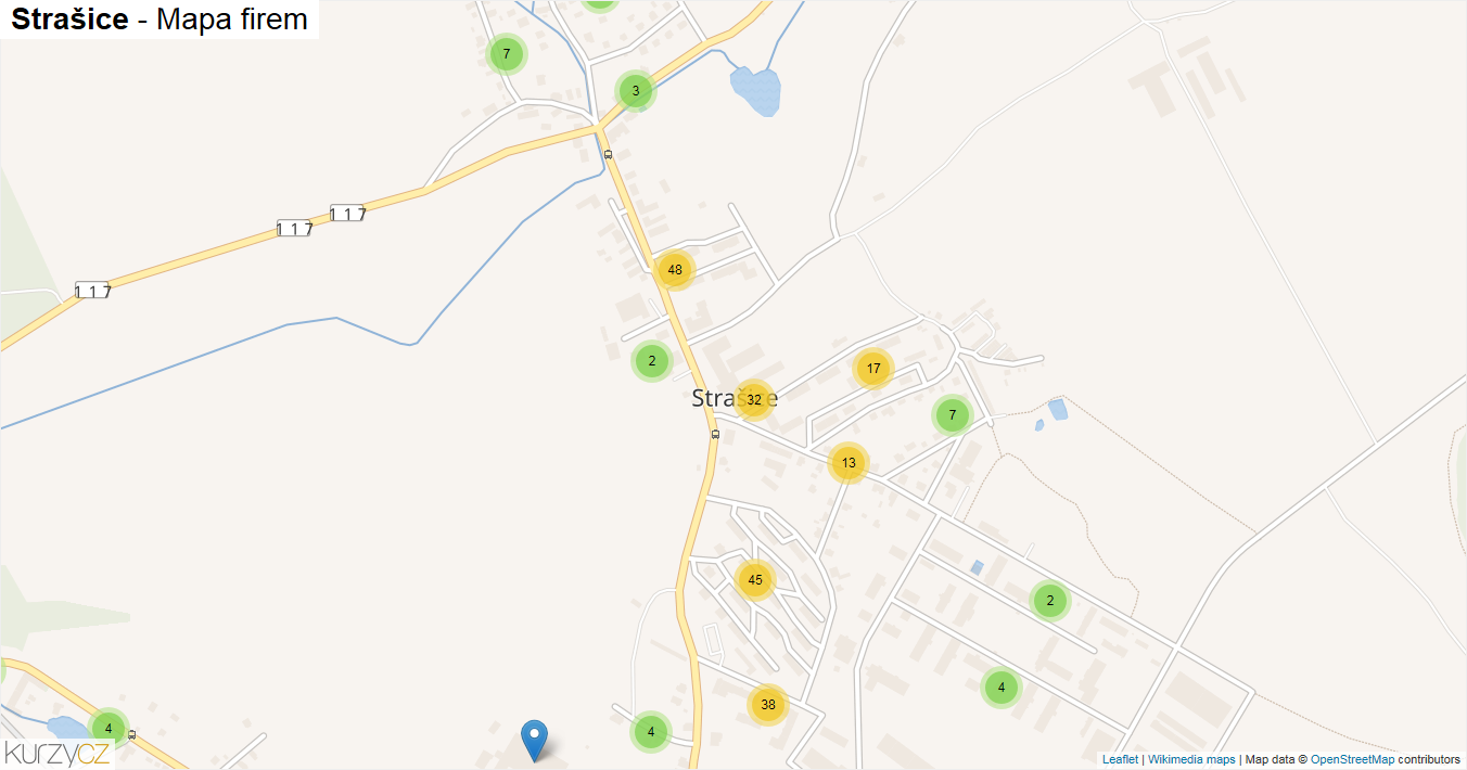 strašice mapa Strašice   mapy | Kurzy.cz