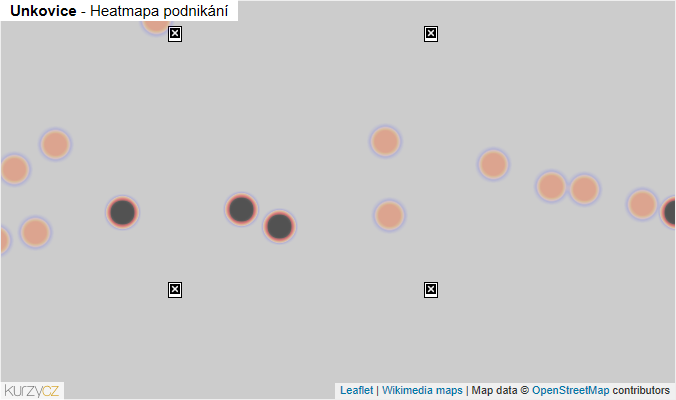 Mapa Unkovice - Firmy v obci.