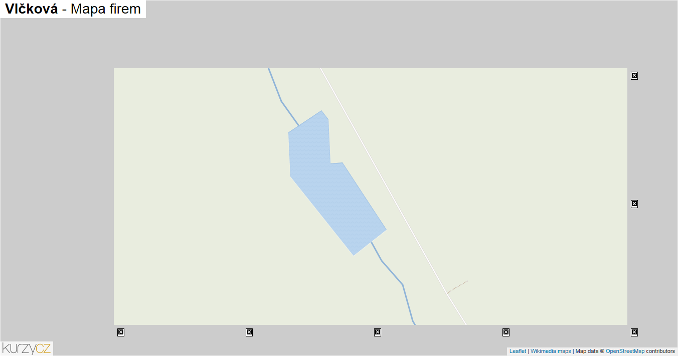 Vlčková - mapa firem