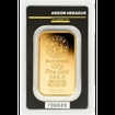 Investiční zlato - zlatý slitek 100g Argor Heraeus SA