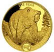 5 oz zlatá mince Medvěd 2022 PROOF - Worlds Wildlife - Bayerisches Hauptmünzamt