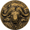Zlatá mince 5 oz Buvol Big Five Serie PROOF, HIGH RELIEF 2020 – Mauquoy Mint