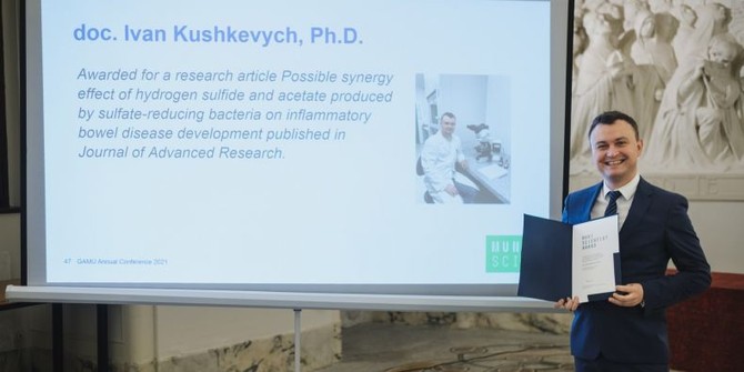 Martin Indruch Masarykova univerzita udělila podruhé ceny MUNI Scientist.