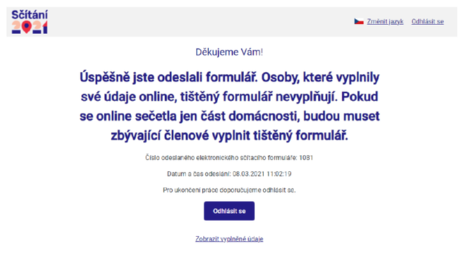 Sčítání Lidu 2021 Online : Formular Ke Scitani Lidu Kde Ho Najdu A Jak Ho Vyplnit