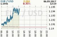 Online graf kurzu usd/eur
