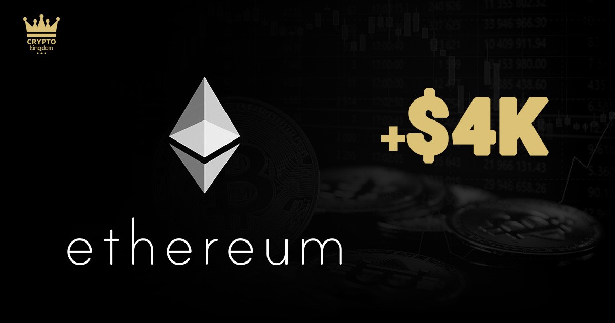 Ethereum se stále drží kolem $4K, bude jeho rallye nadále pokračovat? - Kurzy.cz